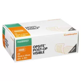 OPSITE Stolpe-OP Synlig 10x15 cm bandage, 20 stk