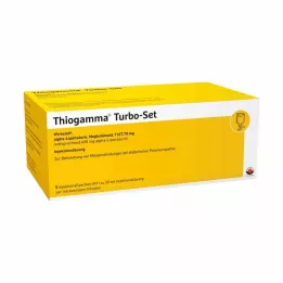 THIOGAMMA Turbosæt injektionshætteglas, 5X50 ml