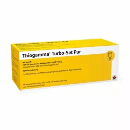 THIOGAMMA Turbosæt Pur injektionsflasker, 10X50 ml