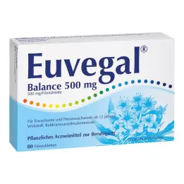 EUVEGAL Balance 500 mg filmovertrukne tabletter, 80 stk