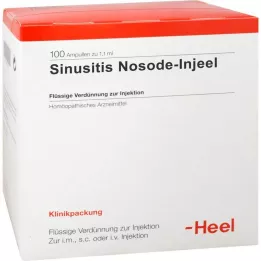 SINUSITIS Nosode Injeel ampuller, 100 stk
