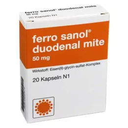 FERRO SANOL duodenal mide 50 mg mave-resistent tablet, 20 stk