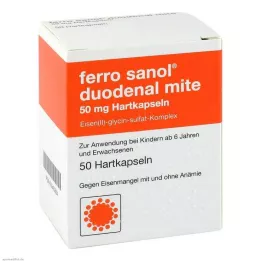 FERRO SANOL duodenal mide 50 mg mave-resistent tablet, 50 stk
