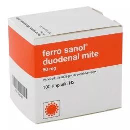FERRO SANOL duodenal mide 50 mg mave-resistent tablet, 100 stk
