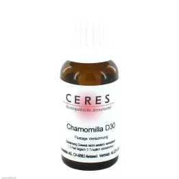 CERES Chamomilla D 30 Fortynding, 20 ml