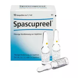 SPASCUPREEL Ampuller, 10 stk