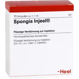 SPONGIA INJEEL Ampuller, 10 stk