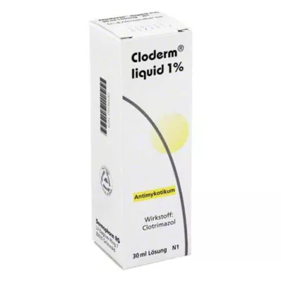 CLODERM Væske 1 %, 30 ml