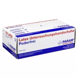 HANDSCHUHE Engangs latex pulverfri S, 100 stk