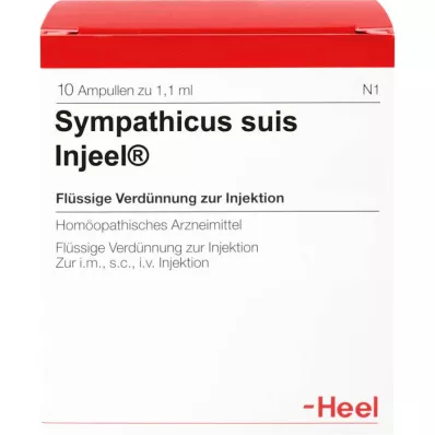 SYMPATHICUS SUIS Injeel ampuller, 10 stk