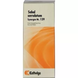 SYNERGON KOMPLEX 139 Sabal serrulatum dråber, 20 ml