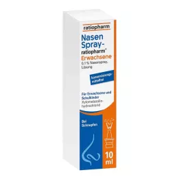 NASENSPRAY-ratiopharm Voksne uden konserveringsmiddel, 10 ml