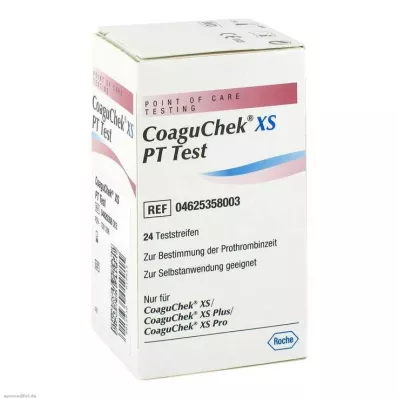 COAGUCHEK XS PT Test, 24 stk