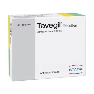 TAVEGIL Tabletter, 20 stk TAVEGIL Tabletter, 20 stk