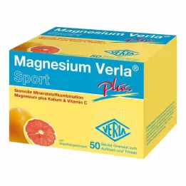 MAGNESIUM VERLA plus granulat, 50 stk
