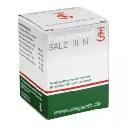 FUNDAMENT-Salt III N tabletter, 80 stk