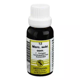 MERCURIUS SUBLIMATUS CORR.F Complex No.12 Fortynding, 20 ml