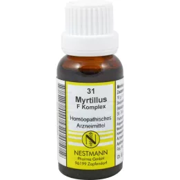 MYRTILLUS F Complex 31 Fortynding, 20 ml