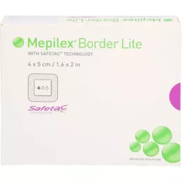 MEPILEX Border Lite skumstik 4x5 cm steril, 10 stk
