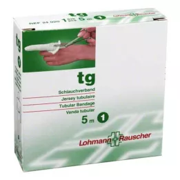 TG Rørbandage størrelse 1 5 m hvid, 1 stk