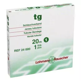 TG Rørbandage størrelse 1 20 m hvid, 1 stk