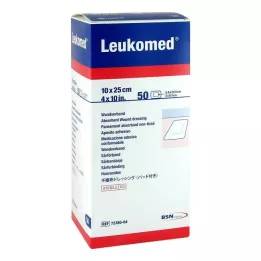LEUKOMED steril plaster 10x25 cm, 50 stk