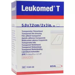 LEUKOMED transp.sterile plastre 5x7,2 cm, 50 stk