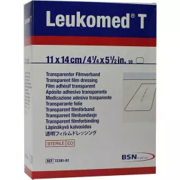 LEUKOMED transp.sterile plastre 11x14 cm, 50 stk