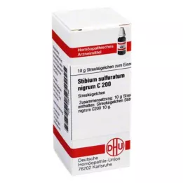 STIBIUM SULFURATUM NIGRUM C 200 kugler, 10 g