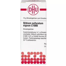 STIBIUM SULFURATUM NIGRUM C 1000 kugler, 10 g