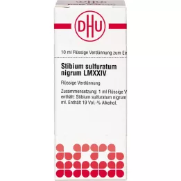 STIBIUM SULFURATUM NIGRUM LM XXIV Fortynding, 10 ml