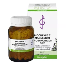BIOCHEMIE 7 Magnesium phosphoricum D 12 tabletter, 500 stk
