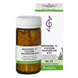 BIOCHEMIE 12 Calcium sulfuricum D 12 tabletter, 200 stk