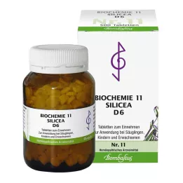BIOCHEMIE 11 Silicea D 6 tabletter, 500 stk