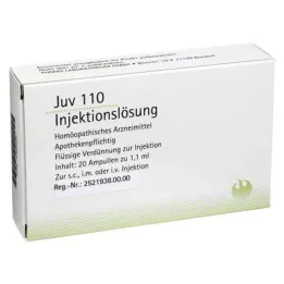 JUV 110 injektionsvæske, opløsning 1,1 ml ampuller, 20X1,1 ml