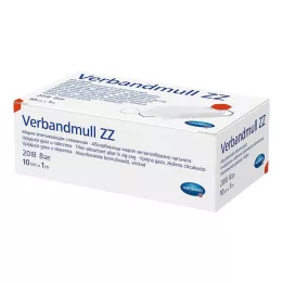 VERBANDMULL Hartmann 10 cmx1 m zigzag, 1 stk
