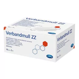 VERBANDMULL Hartmann 10 cmx5 m zigzag, 1 stk