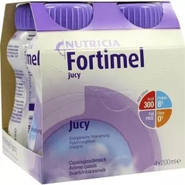 FORTIMEL Jucy Cassis smag, 4X200 ml
