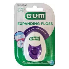 GUM Ekspanderende tandtråd, 30 m