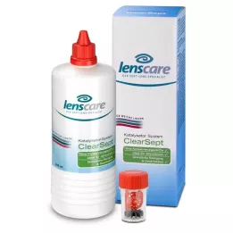 LENSCARE ClearSept 380 ml+beholder, 1 stk