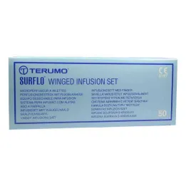 Surflo perfusionssæt 23 G 30 cm blå (50 stk.)