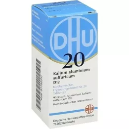 BIOCHEMIE DHU 20 kaliumalun.svovl.D 12 tabletter, 80 stk