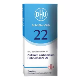 BIOCHEMIE DHU 22 Calcium carbonicum D 6 tabletter, 80 stk
