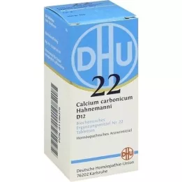 BIOCHEMIE DHU 22 Calcium carbonicum D 12 tabletter, 80 stk