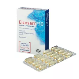 EICOSAN 750 Omega-3 koncentrat bløde kapsler, 60 stk