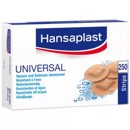 HANSAPLAST Universal Strips vandres.23 mm, 250 stk