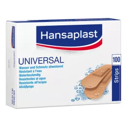 HANSAPLAST Universal Strips vandres.19x72 mm, 100 stk
