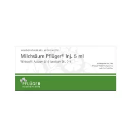 MILCHSÄURE Pflüger Injection Solution 5 ml, 50 stk