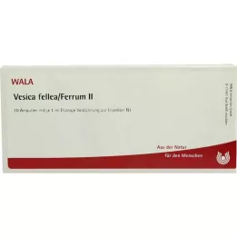 VESICA FELLEA/Ferrum II Ampuller, 10X1 ml