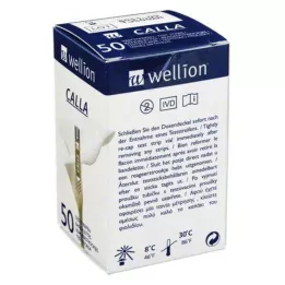 WELLION CALLA Blodsukkerteststrimler, 50 stk